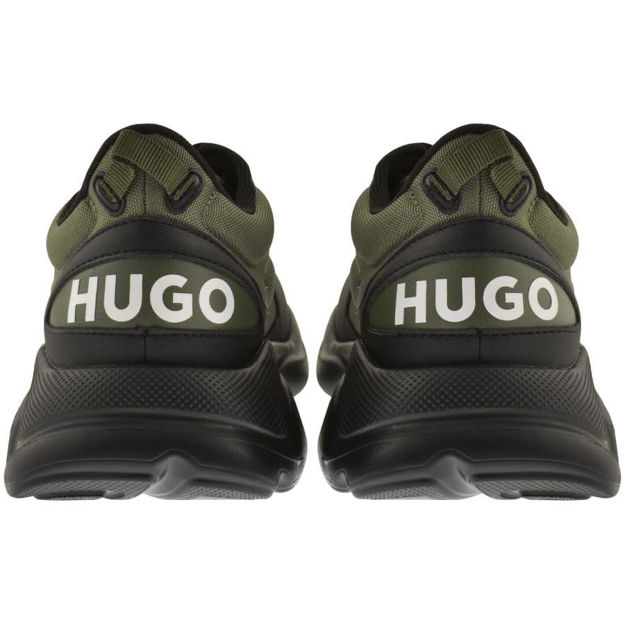 Hugo boss sneakers green store